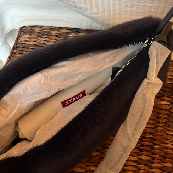 Staud Vivi shoulder bag navy - Picture 6 of 7